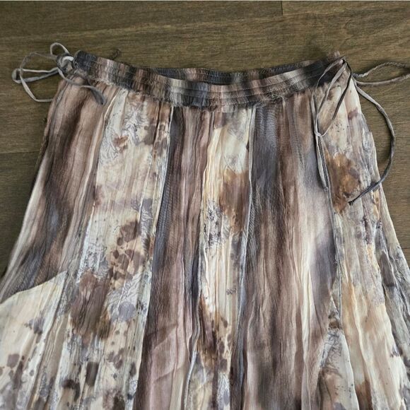 Zara flowy swing skirt printed size M - Picture 8 of 10